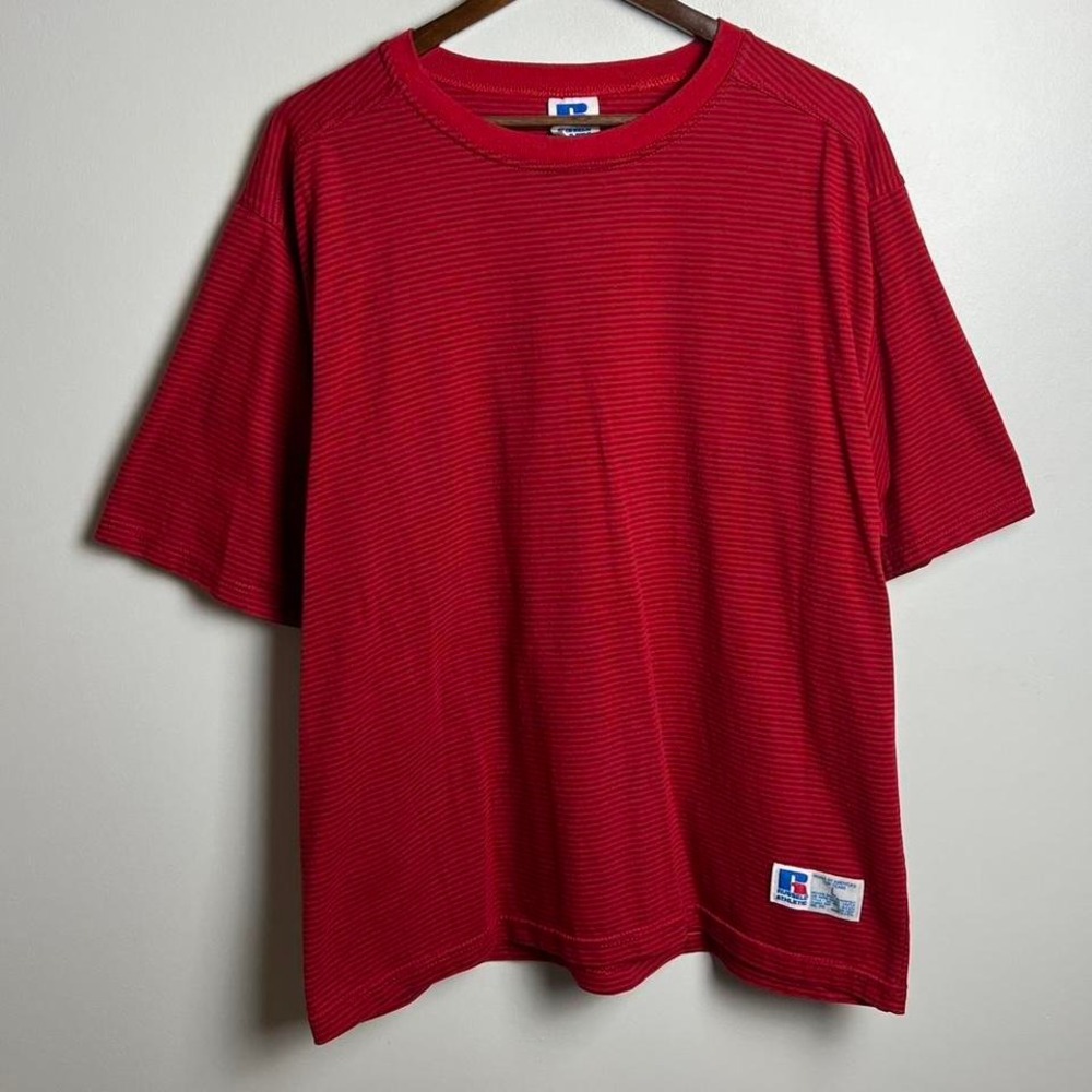 Vintage Russell Athletic Striped Tee